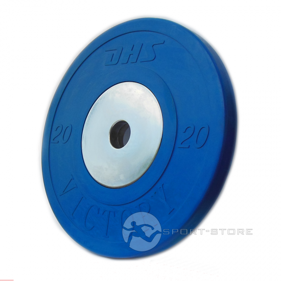 Диск для штанги тренировочный 20 кг DHS &laquo;Hercules&raquo;